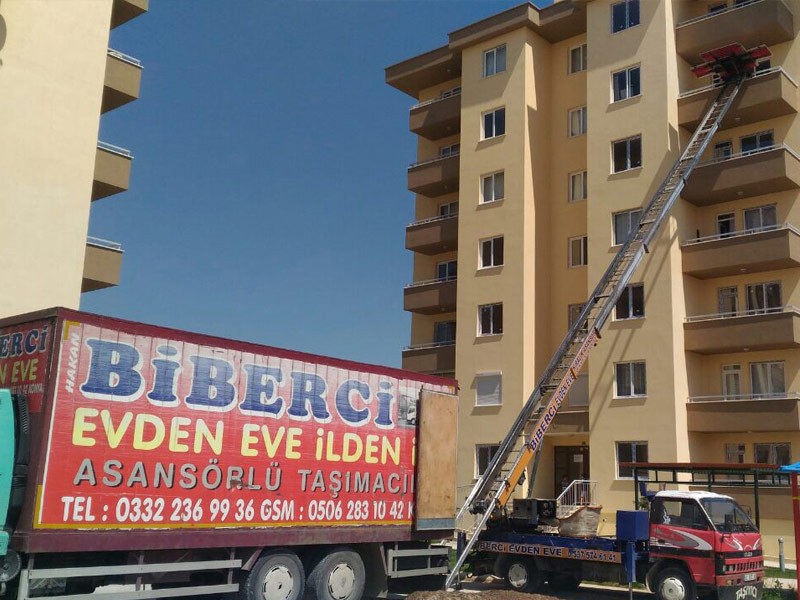 BİBERCi Konya kiralık mobilya asansörü,Konya asansör kiralama,yük asansörü kiralama