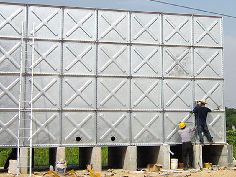 KONİPEK;  Sarayönü Kulu modüler Çelik su deposu galvanizli su tankı,Seydişehir Taşkent modüler Çelik su deposu