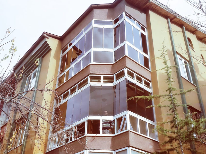 KARAOÄžLU; emirgazi,ereğli cam balkon duşakabin alüminyum korkuluk, güneysınır, Konya cam balkon