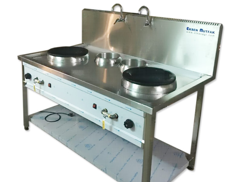 EKSEN Wok Ocak,wok ocak imalatı, ikili wok ocağı,üçlü wok ocağı,2li wok ocağı