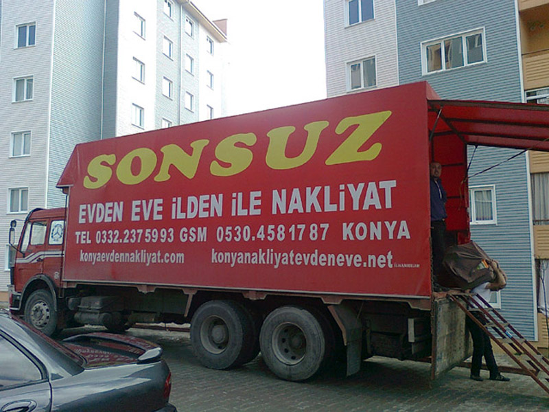 SONSUZ  Konya evden eve nakliyat taşımacılık
