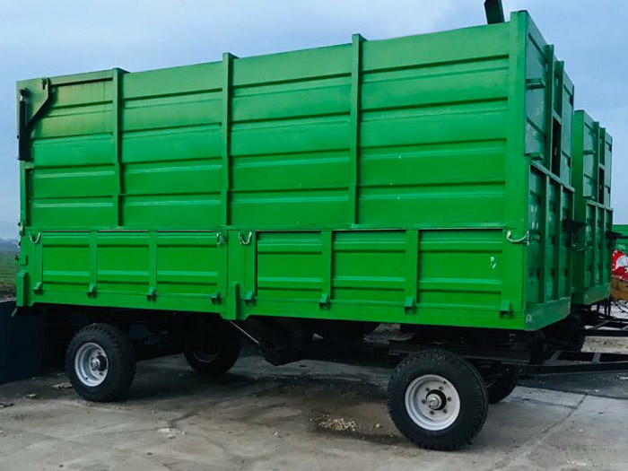 GÜVENSAN Traktör Römorku Saman Konteynırı Saman Römorku