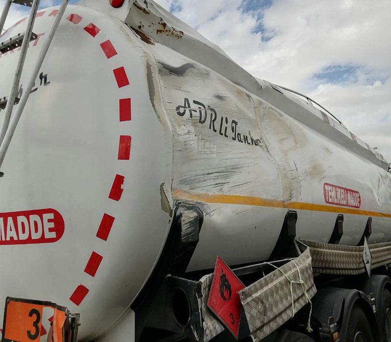 TANK DÜNYASI  Konya hasarlı gıda tanker tamiri, ağır hasarlı gıda tanker tamiri, kaskolu gıda tanker tamiri