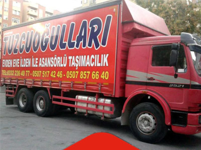 TUZCUOÄžULLARI; Konya şehiriçi ev taşıma, şehiriçi evden eve nakliyat, şehirlerarası ev taşıma