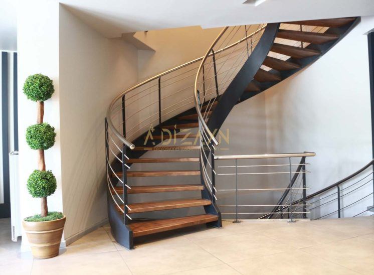 ADIZAYN cam merdiven korkuluğu,  ahşap merdiven, cam korkuluk, cam merdiven korkuluğu fiyatları