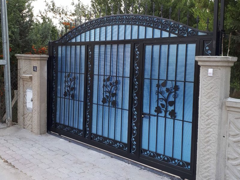 GÜMÜŞOK Konya Ferforje Kapı Ferforje Korkuluk Metal Kamelya