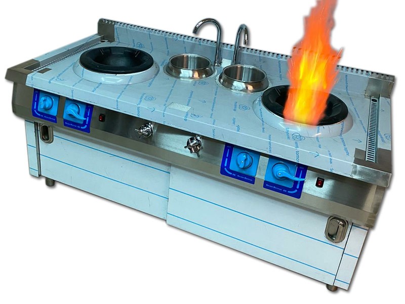 EKSEN sanayi wok ocak Endüstriyel wok ocak  Lokanta wok ocak