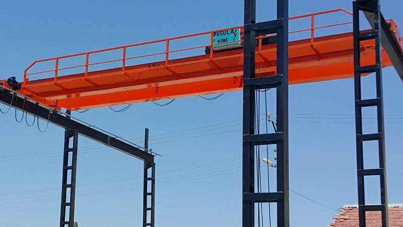 EROL Vinç; Konya köprü vinç, pergel vinç, küt portal vinç, çift çıkıntılı portal vinç, yarı portal vinç,