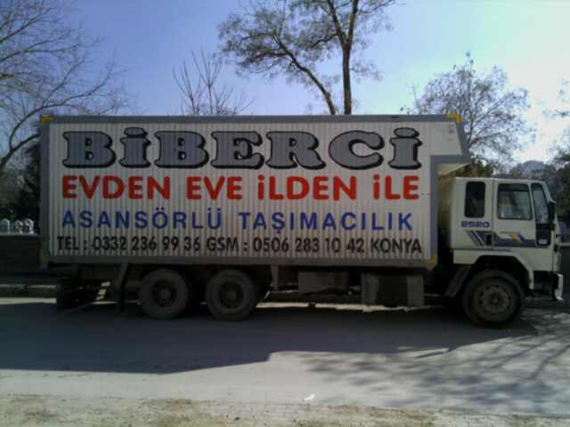 BİBERCİ; Konya asansörlü evden eve nakliyat Konya evden eve nakliye, evden eve nakliyat fiyatları