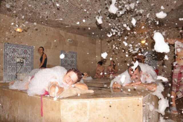 SIRMA HAMAM; Manavgat cup therapy, cupping therapy, leech massage, leech therapy, leech therapy