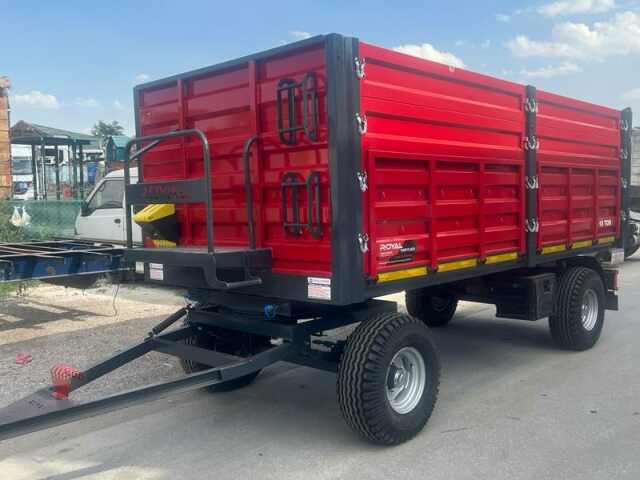 ROYAL;   Konya traktör römorku imalatı, çift dingil traktör römorku, damperli traktör römorku